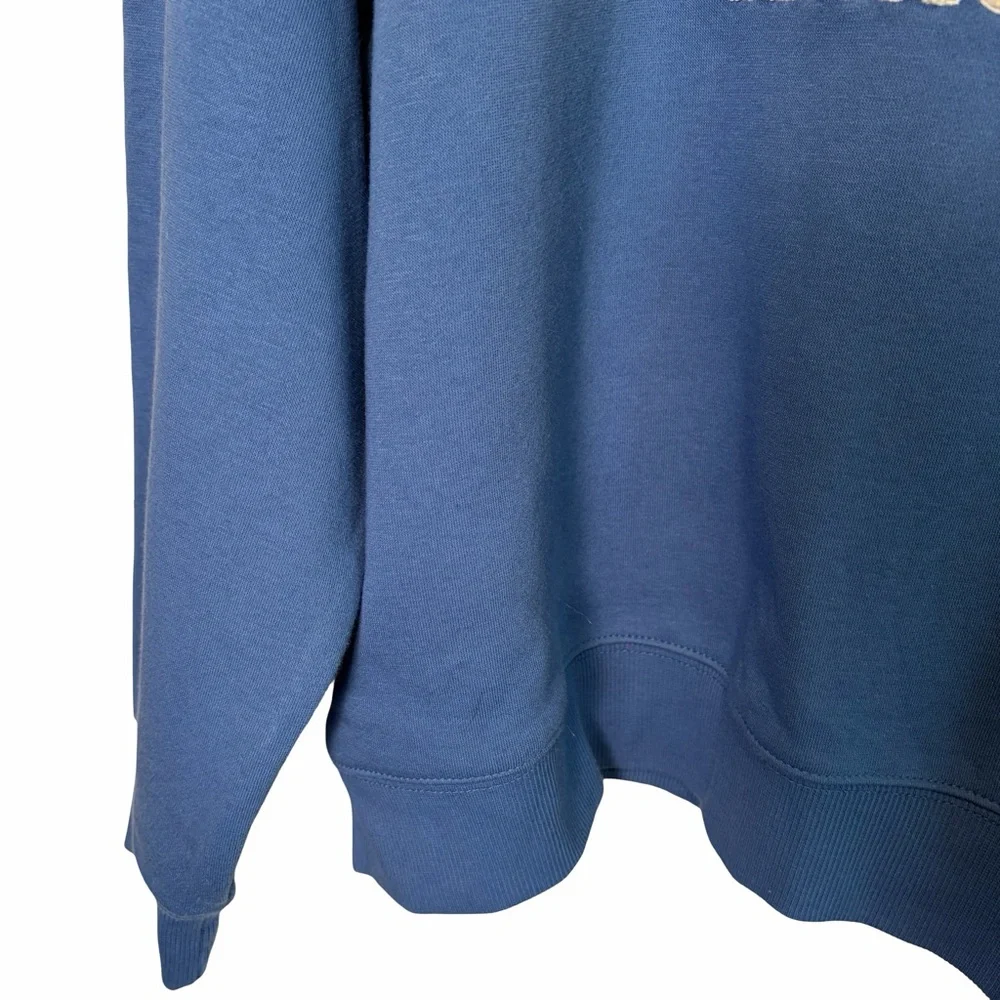 H&M Cannes 91 Sweatshirt in Blue, Size M NWT - Picture 5 of 13